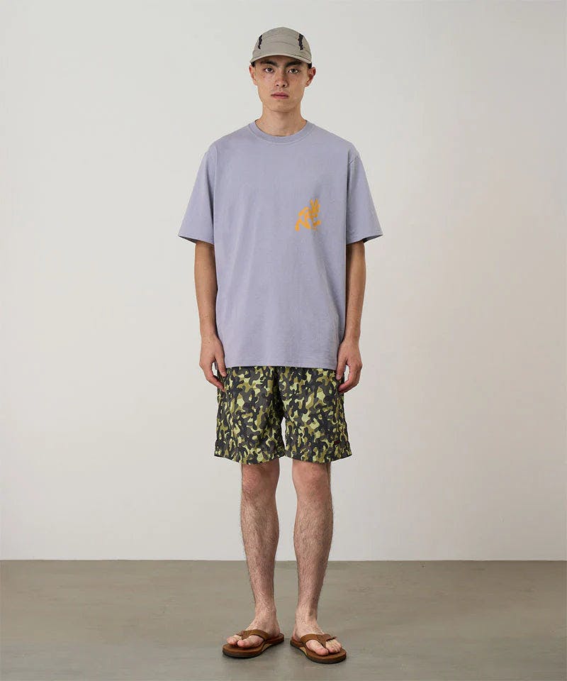 Gramicci Nylon Reef Short in Olive Camo