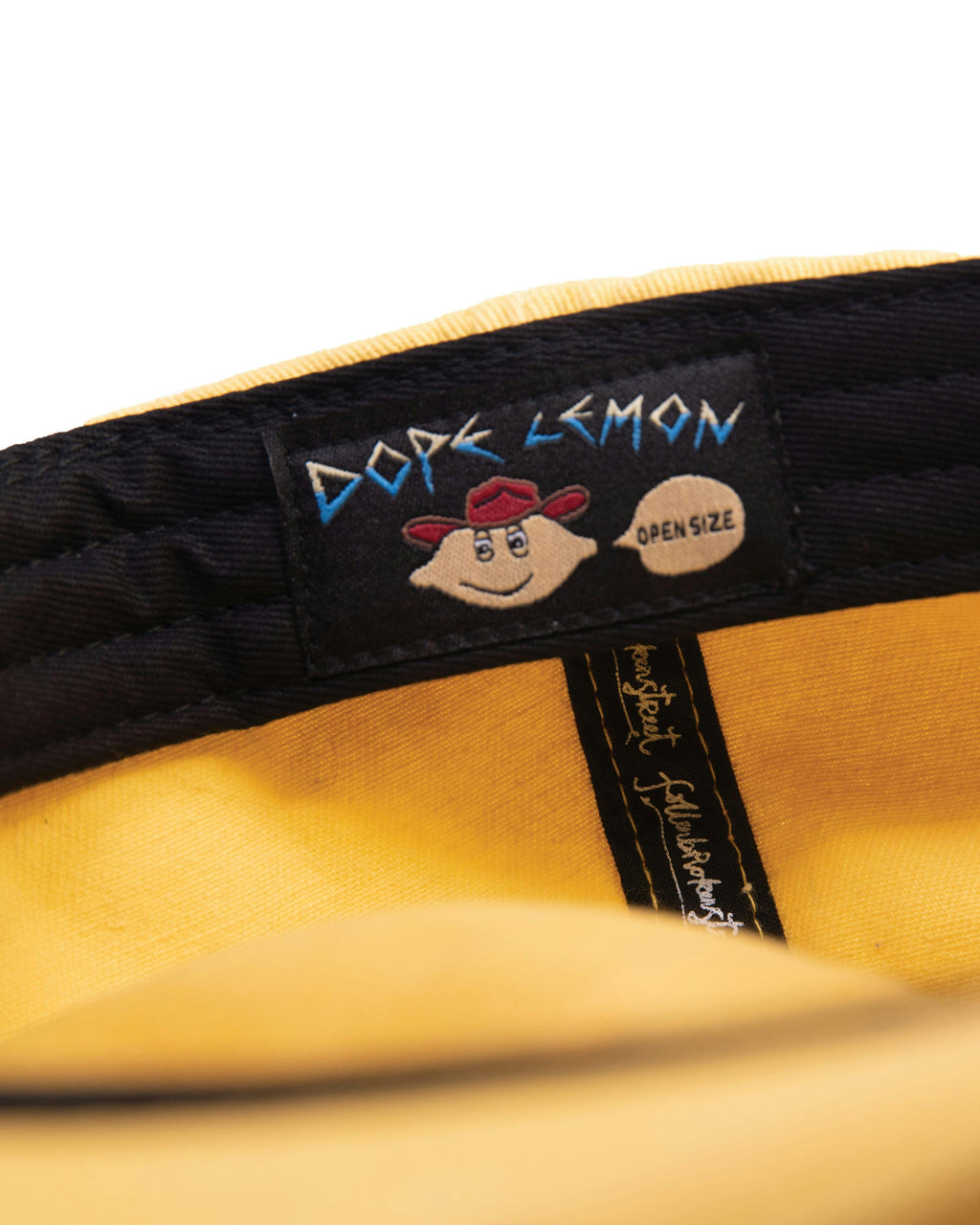 Dope Lemon // Stone Wash Cap // Honey Bones
