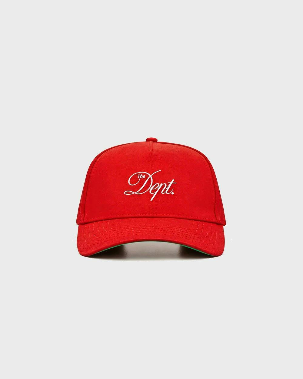 The Dept "A-Frame" Hat - Red