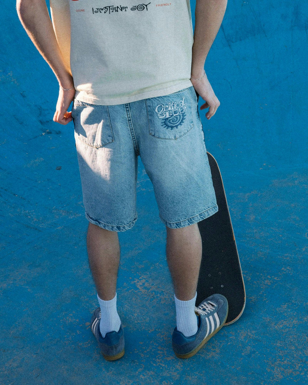 Frank Denim Short - Blue