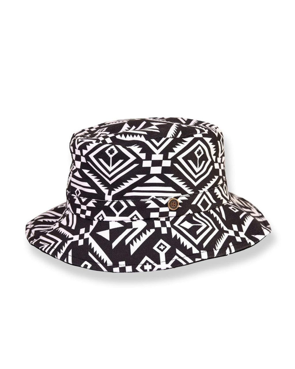 The FlipSide Bucket Hat - Aztec Reversible