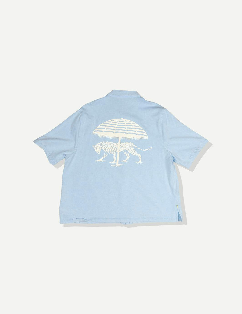 Relax Cotton Crop Buttonup - Blue