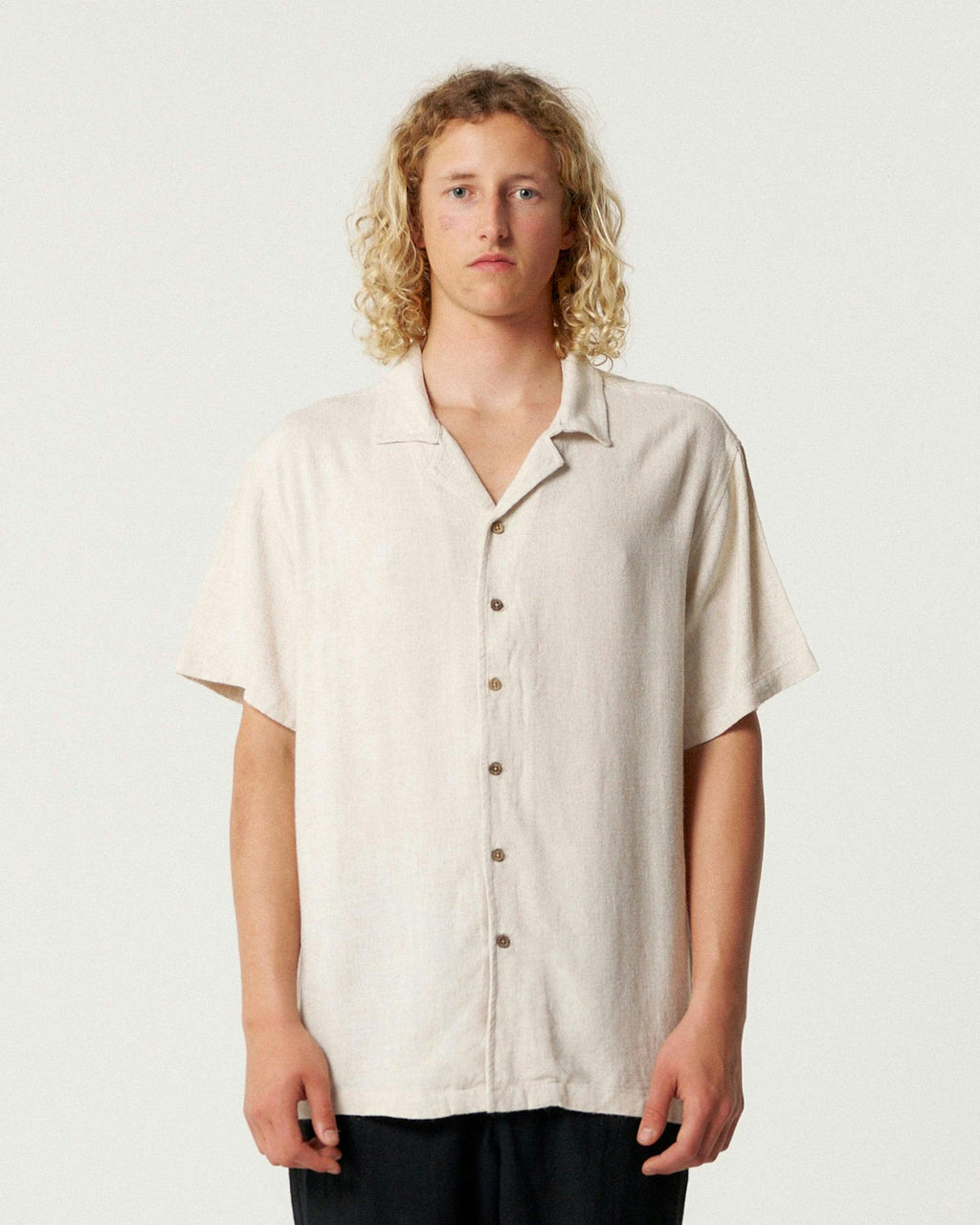 Ernie Resort Shirt - Oatmeal