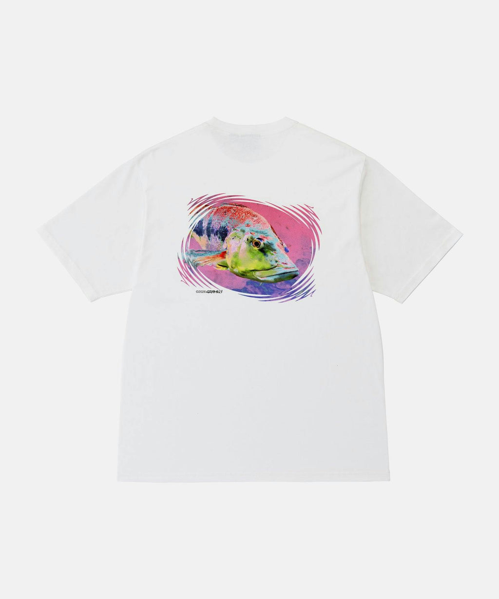 Gramicci Bass Tee in White