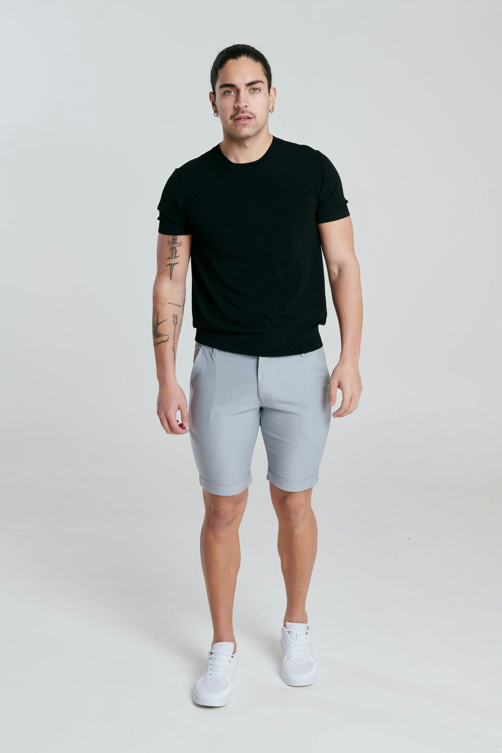 CARDIFF Grey Pant Short
