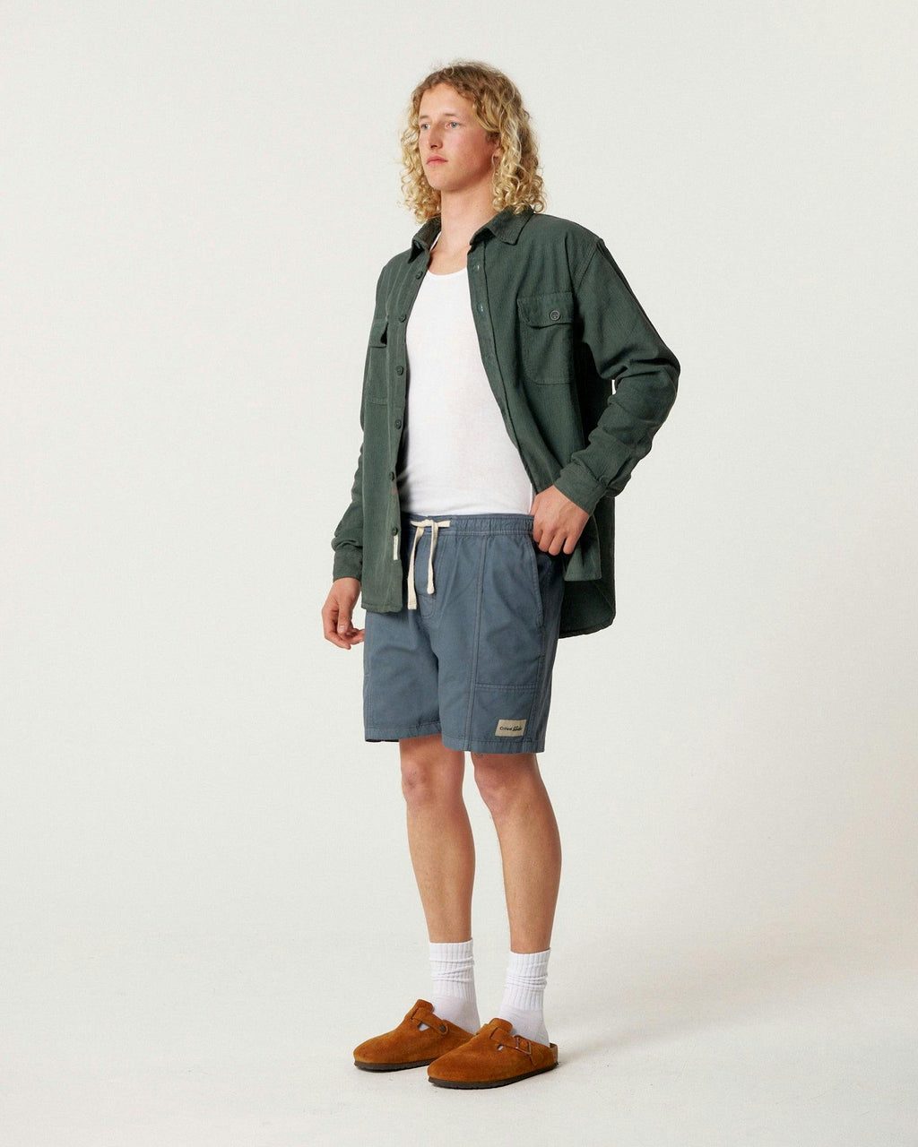 All Day Canvas Short - Blue