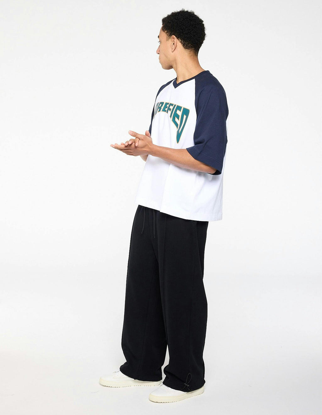 Pleated Sweat Pants