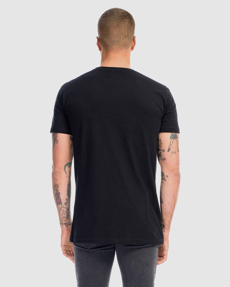 Saxon Embroidery Tee