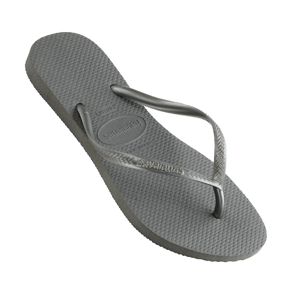 Slim Metallic Thongs