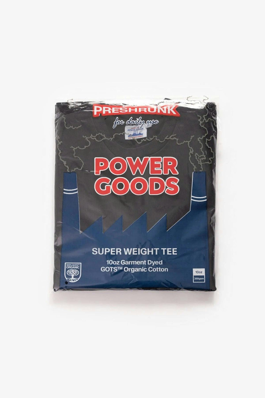 Power Goods Super Weight Tee in Navy