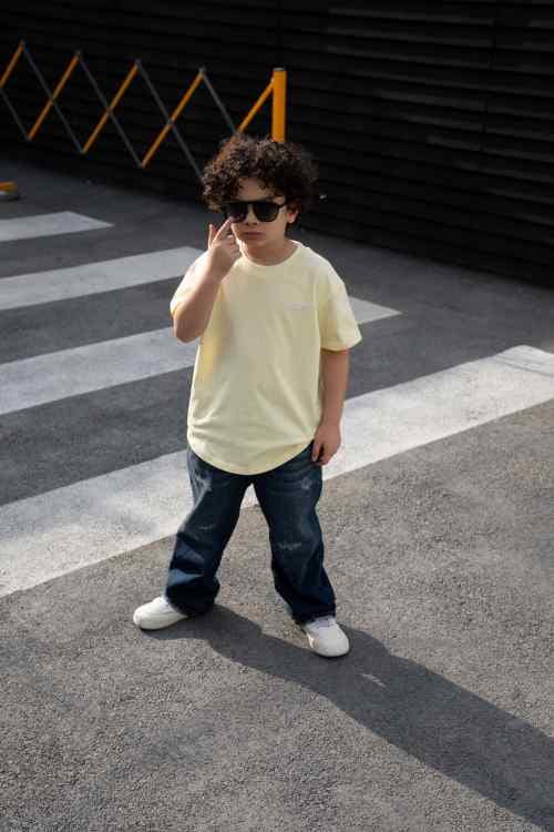 Clubman Kids "Trove" Tee - Butter