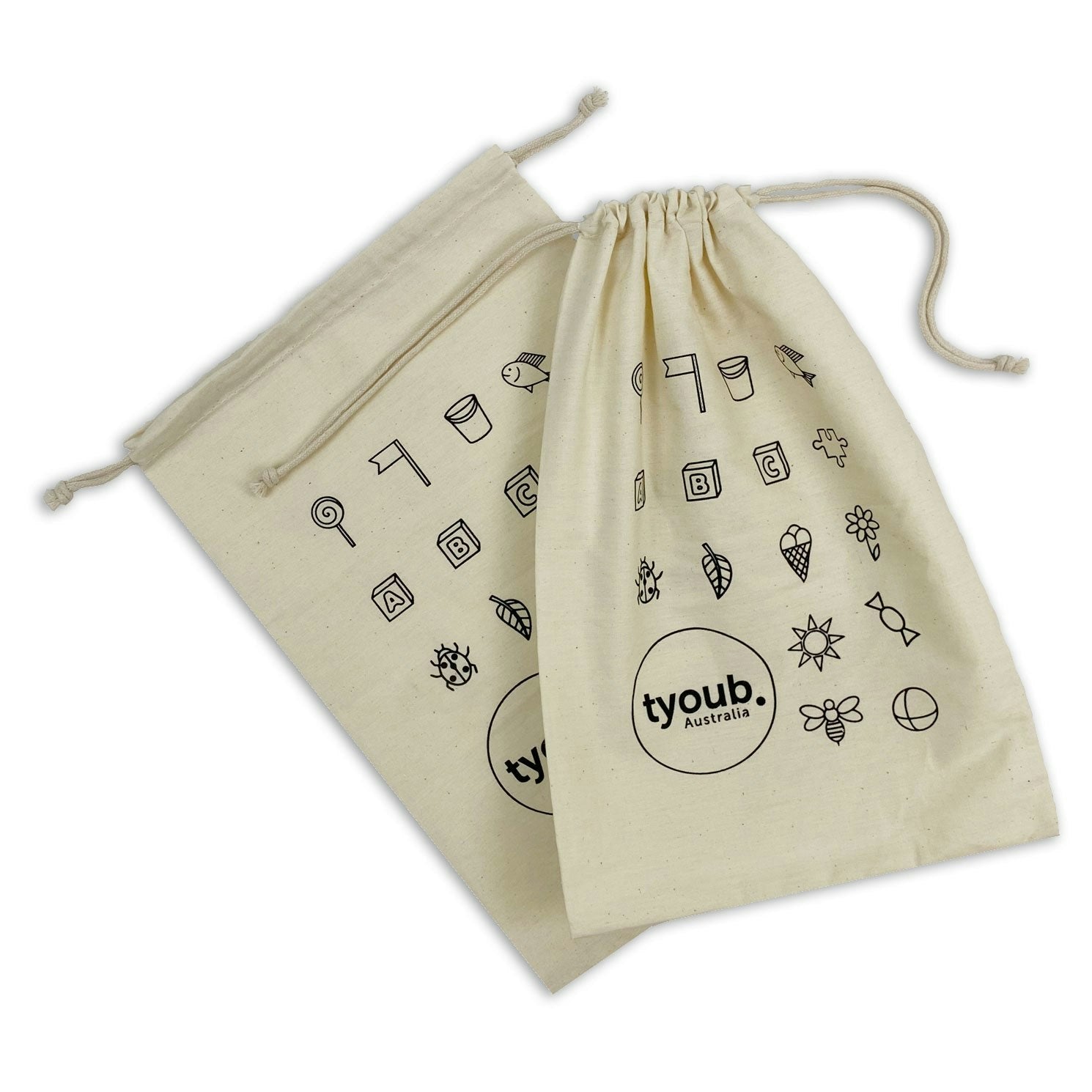 Tyoub Kids Embroidered Swimsuit Vanilla Fire Bird Placement Print