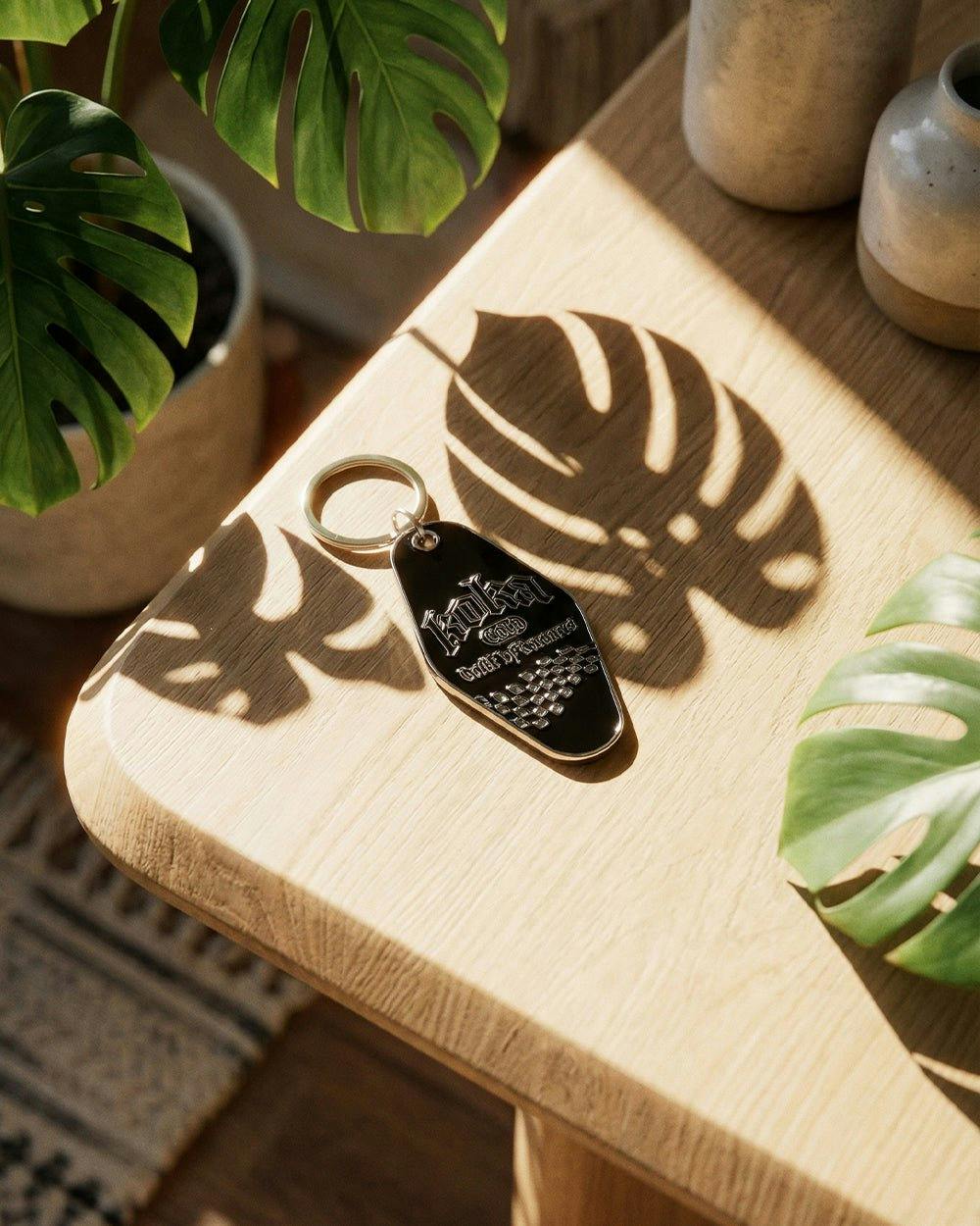 Hotel Key Ring // BLACK