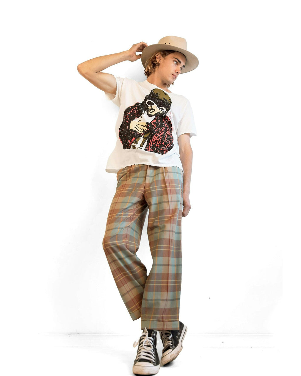 The Drift – Feathered Felt Hat