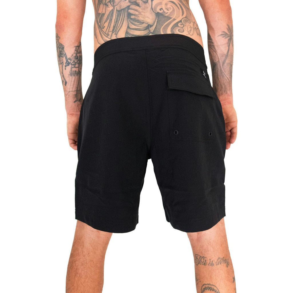 CREW BOARDSHORT / BLACK