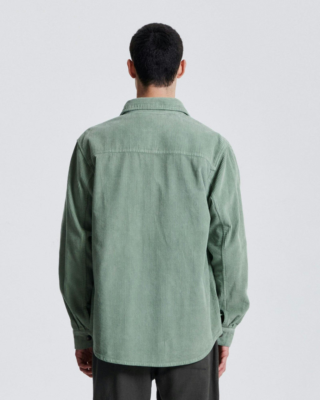 Surface Corduroy Overshirt - Sage