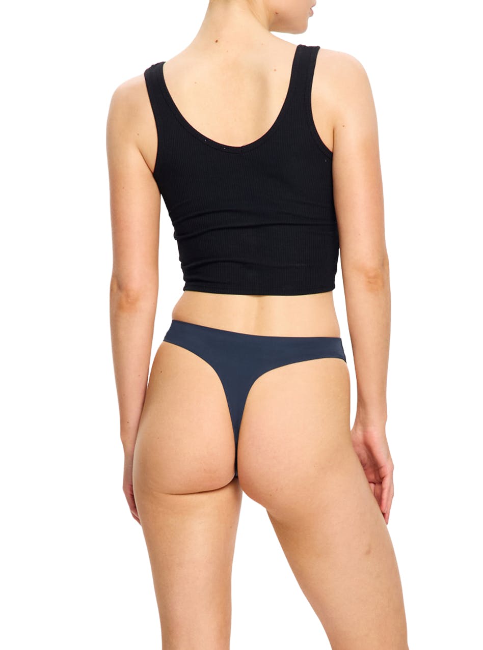 Puma X Modibodi Seamfree Active Hi Waist Period Thong Light Absorbency Midnight