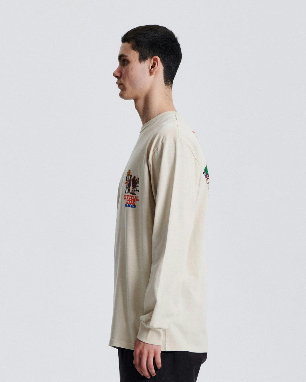 Pavilion Longsleeve Tee - Bone