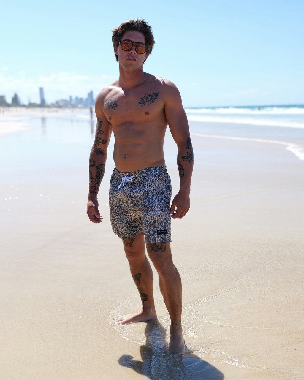 Kaleidoscope Swim Short