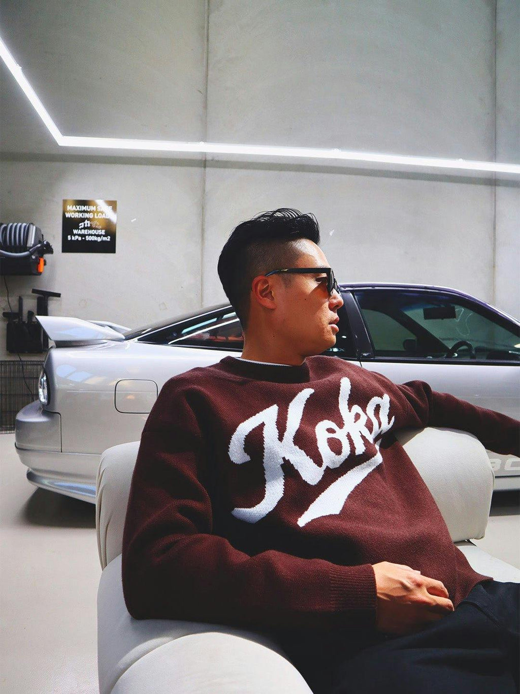Knit Sweater - Coffee