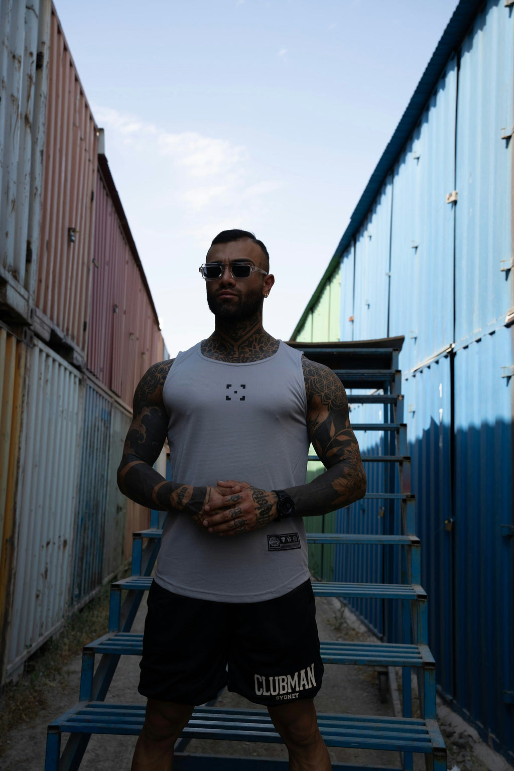 C-365 Sculpt Tank (6008) - Grey