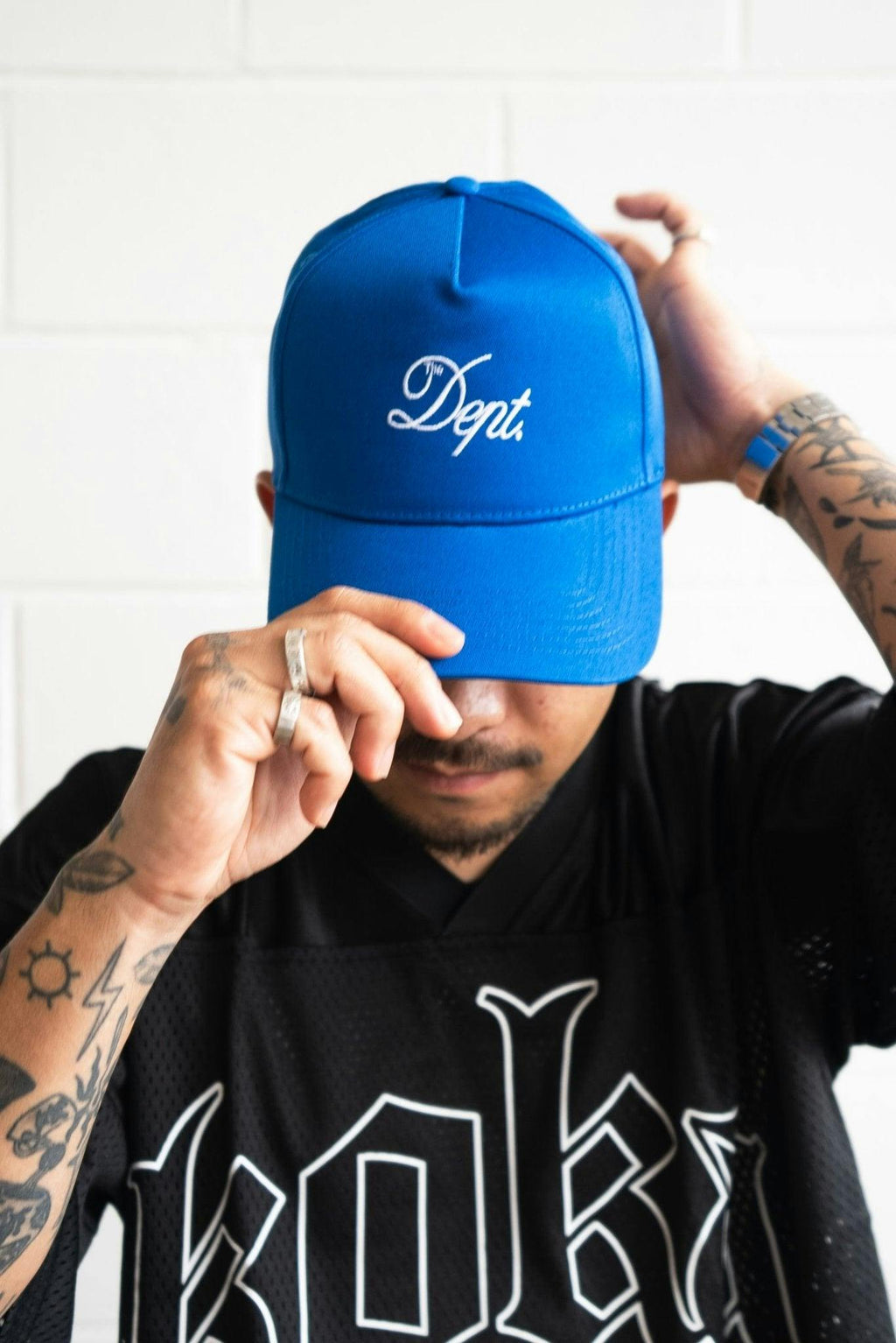 The Dept "A-Frame" Hat - BLUE