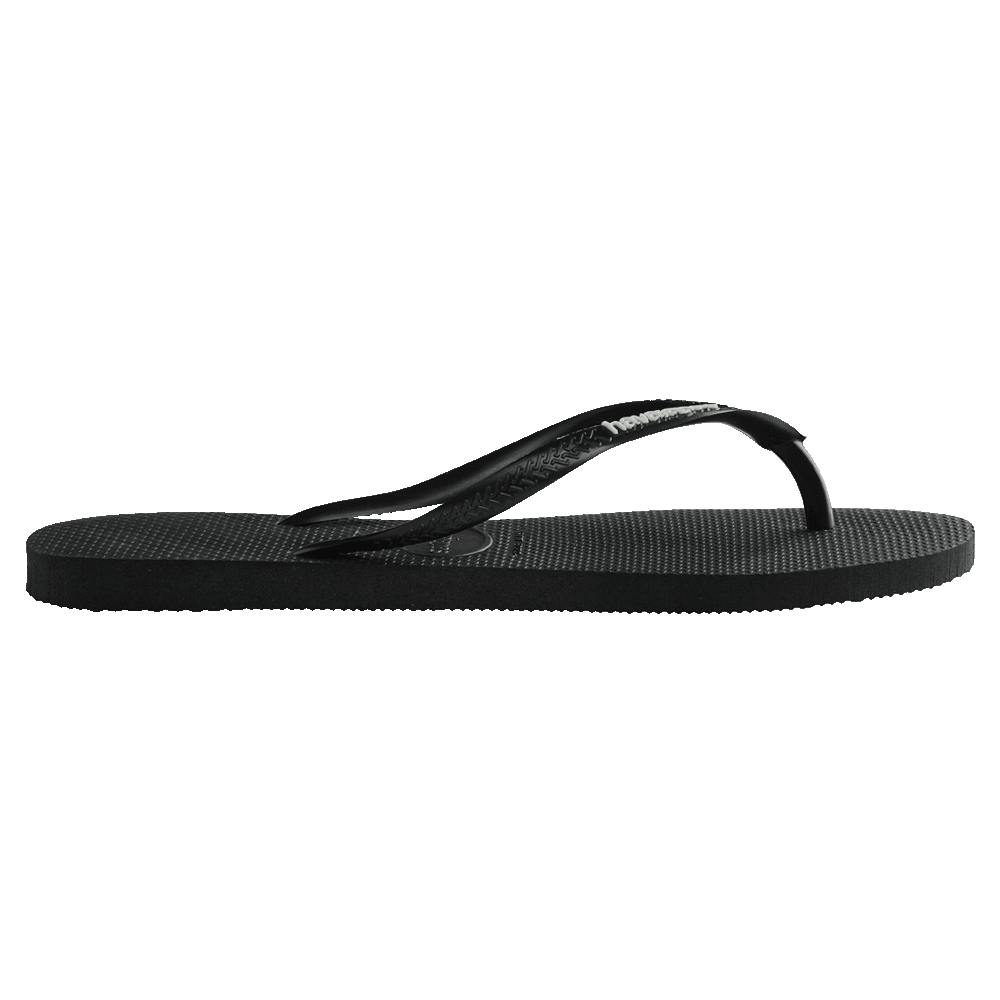 Slim Rubber Logo Thongs