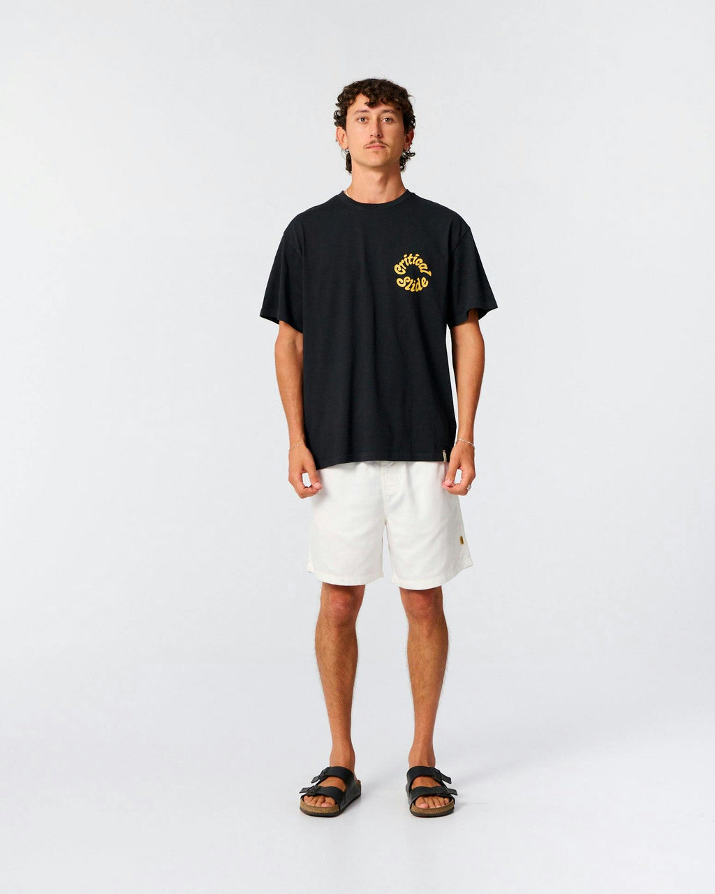 Critical Spiral Tee - Vintage Black