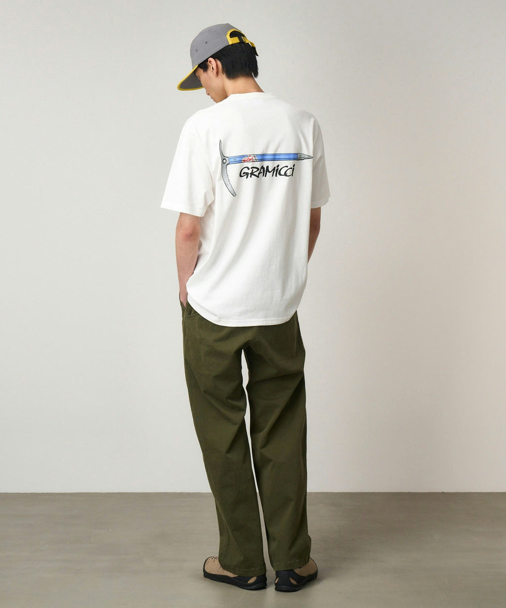 Gramicci Ice Axe Tee in White