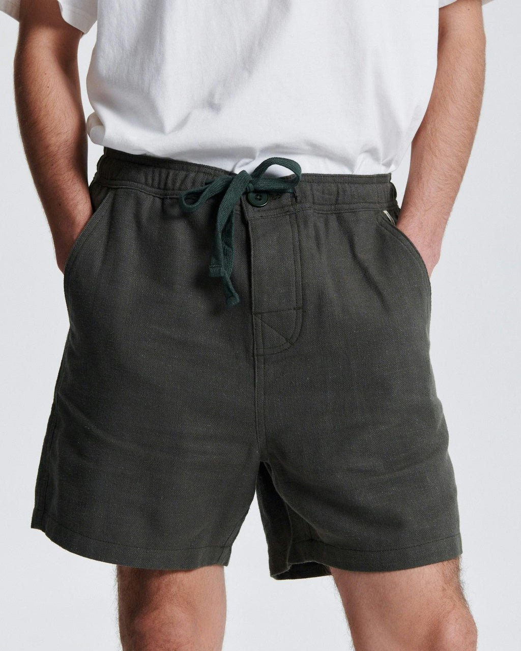 Cruiser Linen Short  - Sage