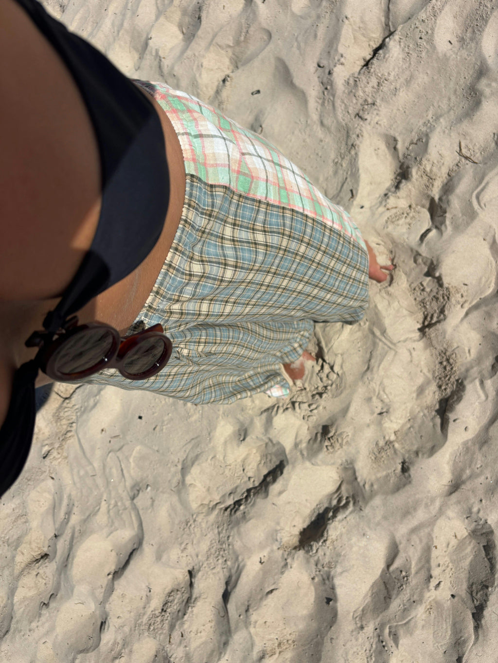 Patchwork Pant in Cottage Plaid