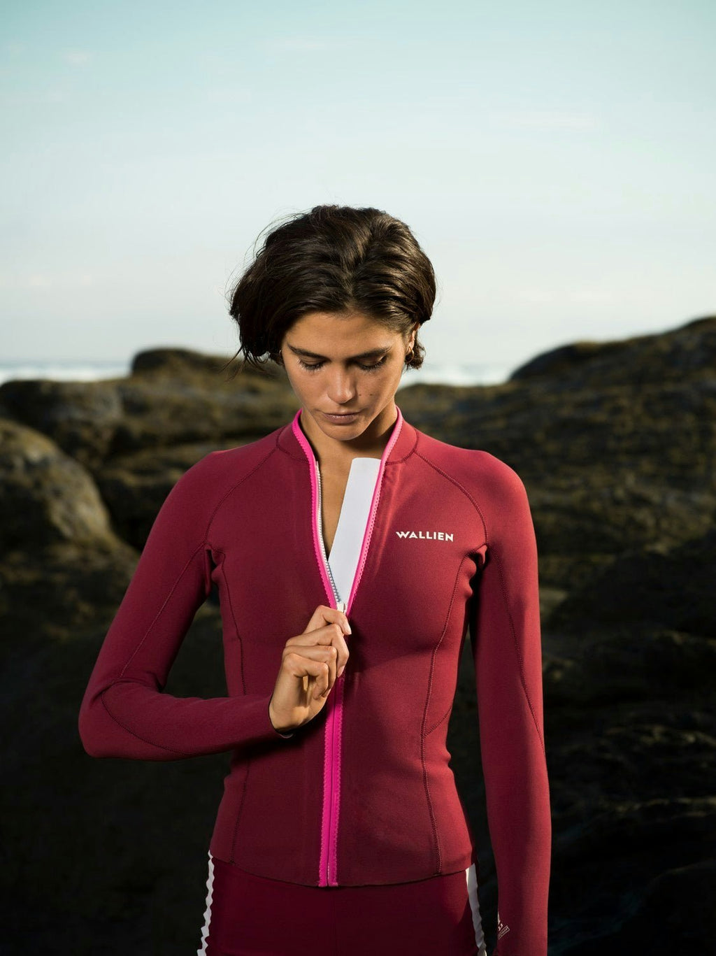 Horizonia Yulex® Jacket ― Red