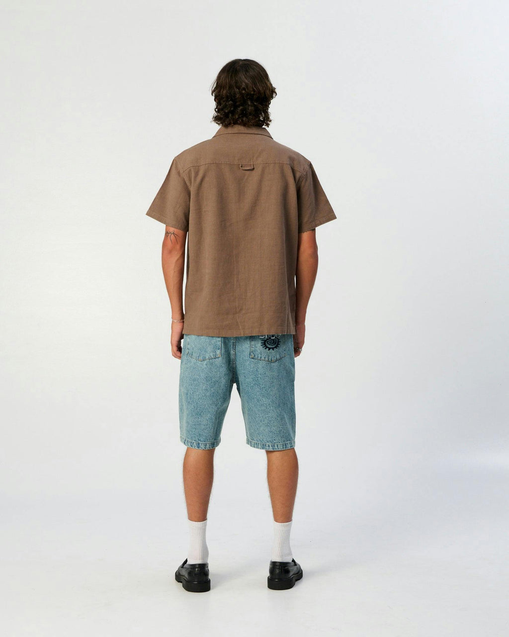 Bouquet Resort Shirt - Stone