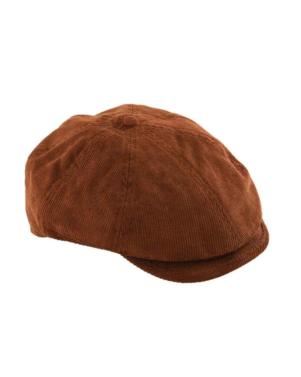 The Bandit Paperboy Cap - Brown Corduroy