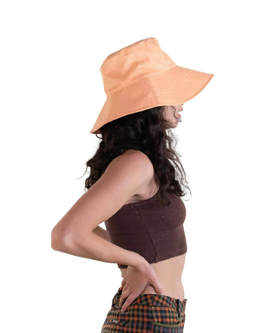 The Sandbar -  Peach Linen