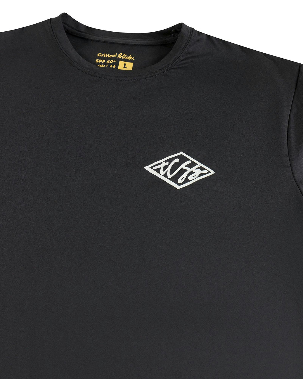 Scribble Shortsleeve Rashie - Black