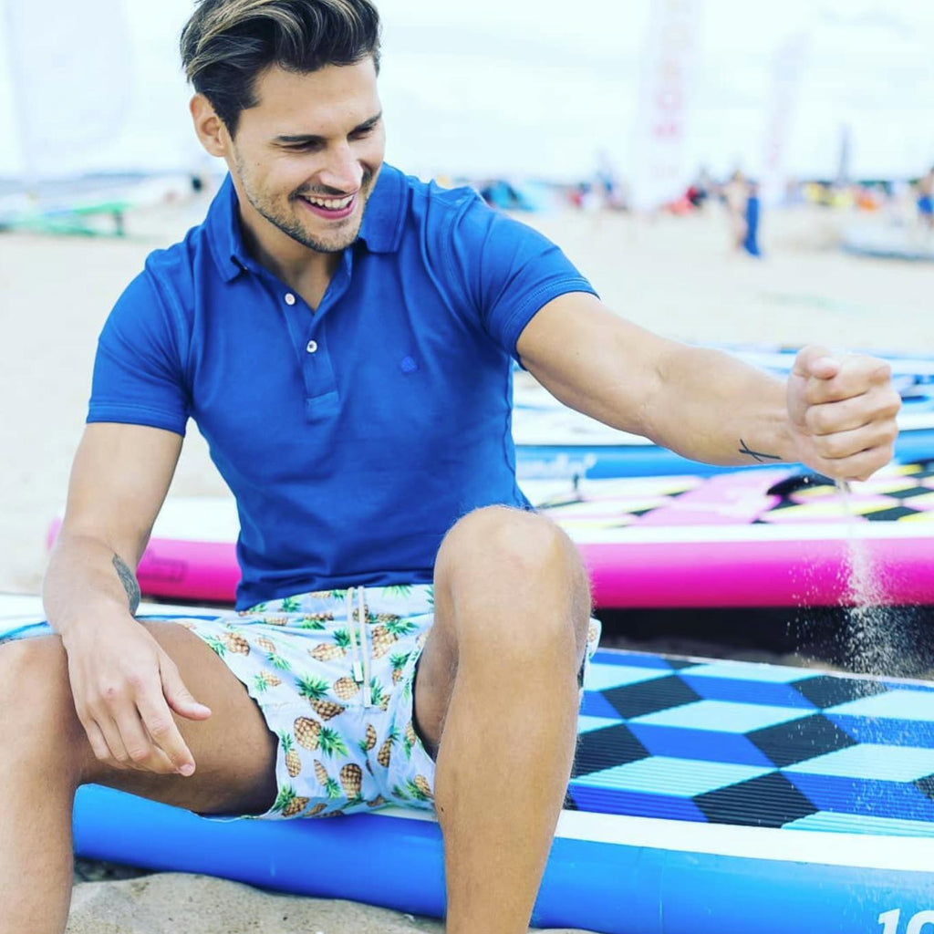 Tortola Swim Shorts Celeste