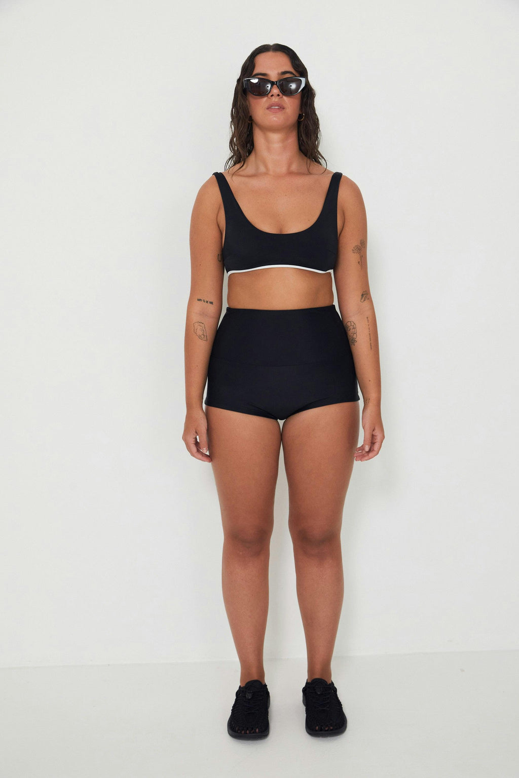 Bralette Bikini Top - Black