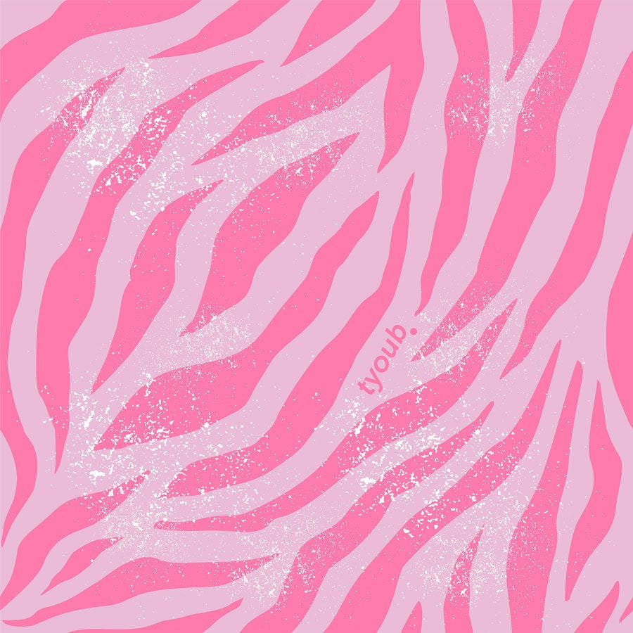 Tyoub Baby Bib Stay-dry - Tiger Pink