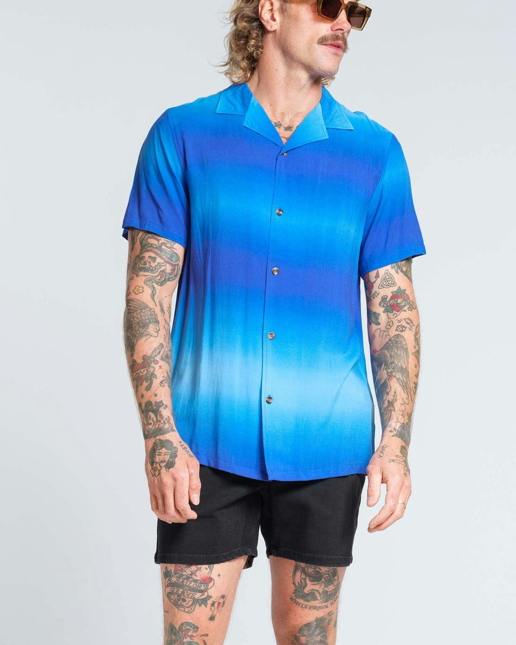 Ombre Rayon Shirt