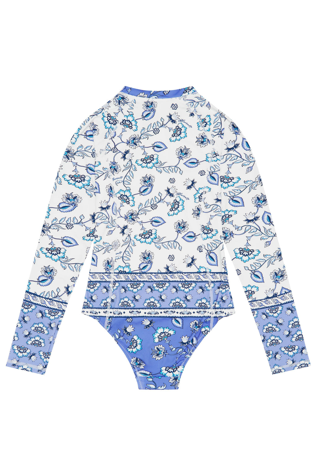 Boho Print One Piece Surf Swimsuit