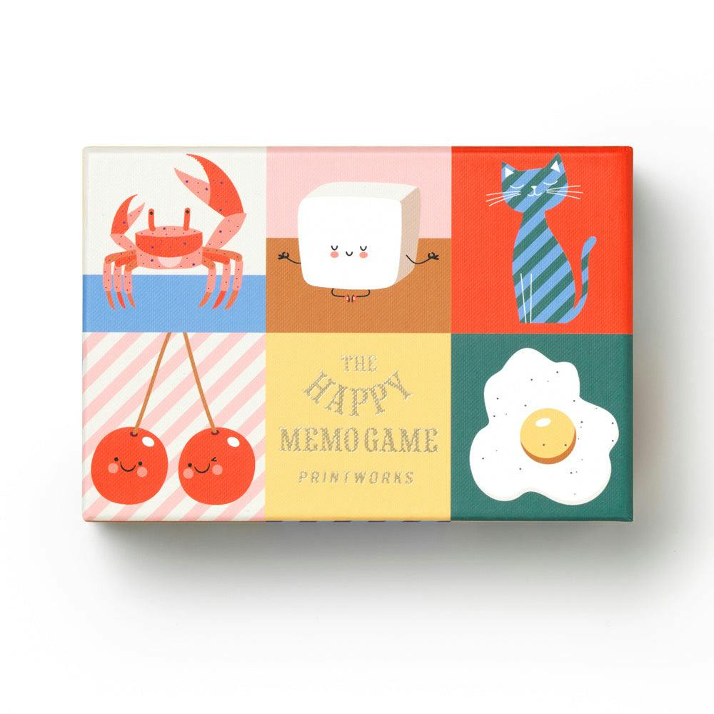 Printworks Memo Game - The Happy Memo Game