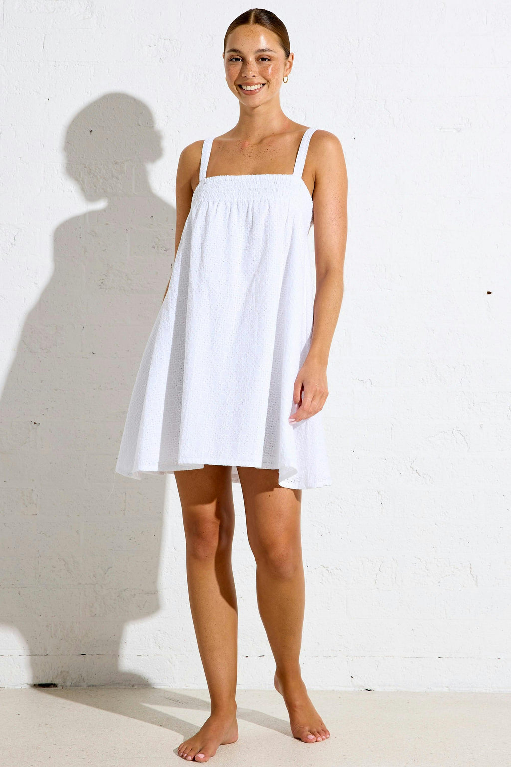 MAGNOLIA COTTON MINI DRESS