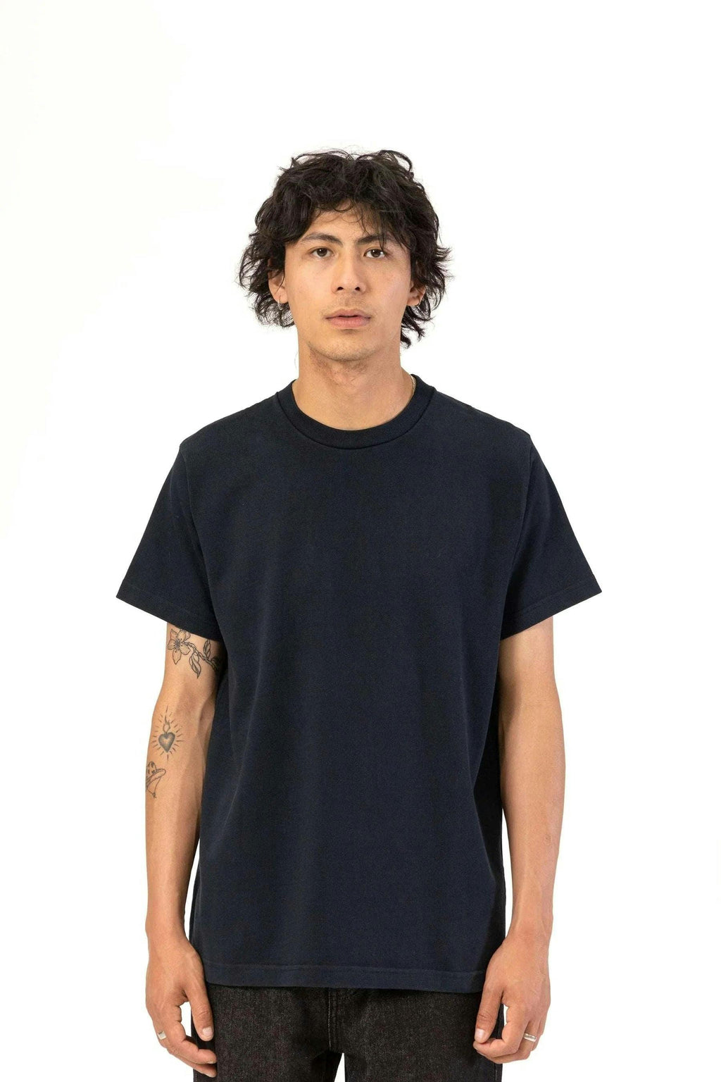 Power Goods Super Weight Tee in Navy