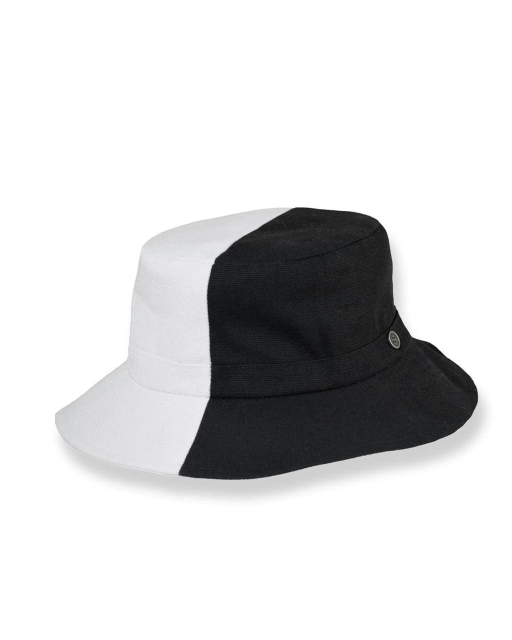 The FlipSide Bucket Hat - Black/White Reversible