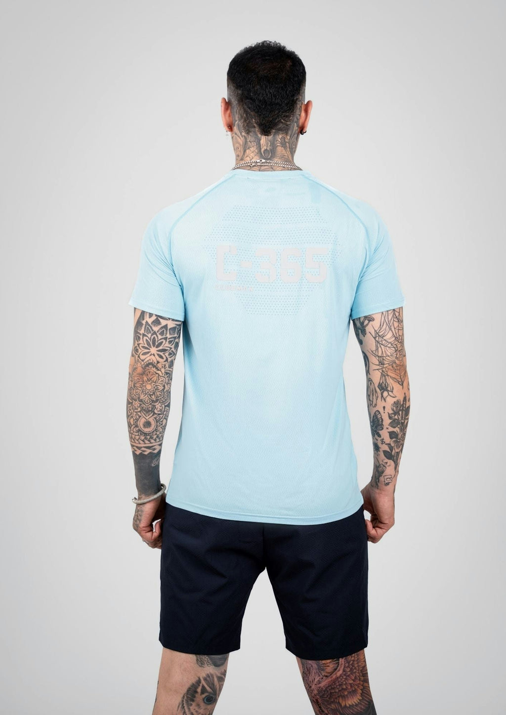 C-365 Performance Tee (Model 324305) - Light Blue