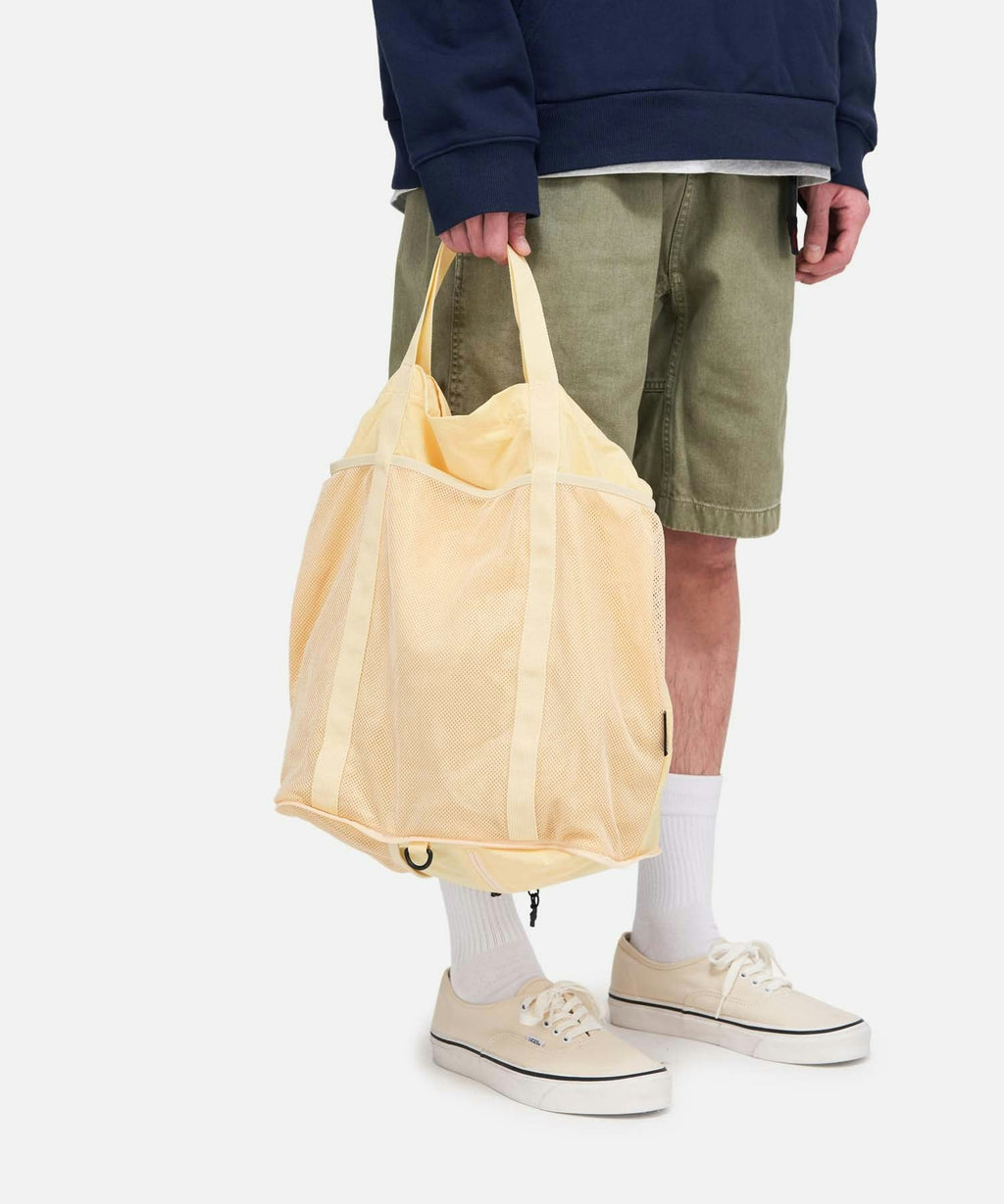 Gramicci Nylon Packable Explorer Tote Lemon