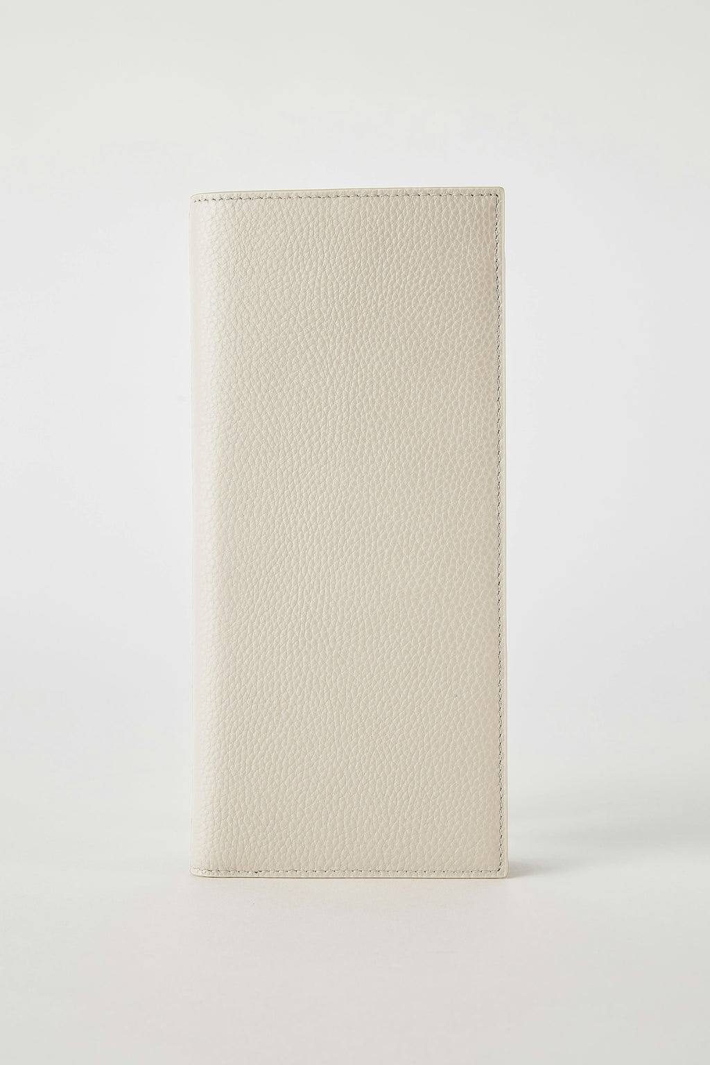 Leather Travel Wallet | White