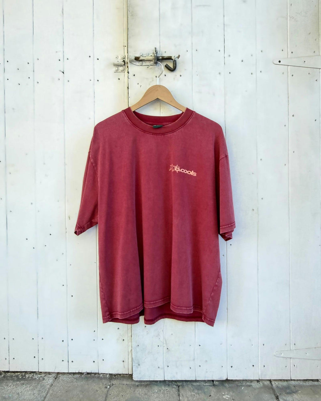 star t-shirt red