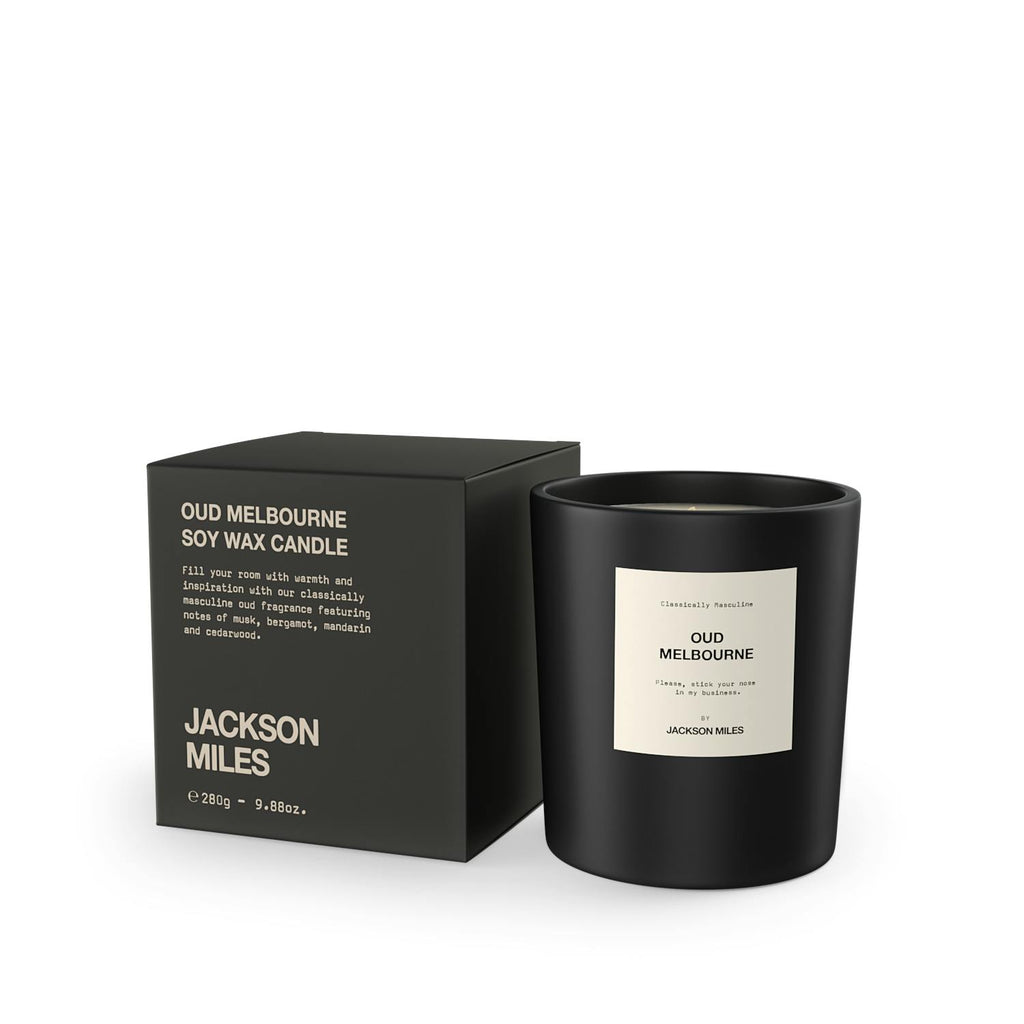 Jackson Miles Oud Melbourne 300ml Soy Wax Candle